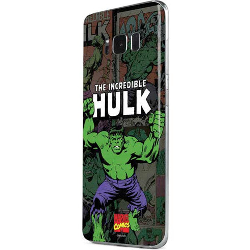 Marvel Classic Comics Hulk Fighter Vintage Galaxy S8 Plus Skin